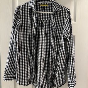 Prince & Fox plaid button up shirt size M